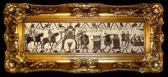 framed  unknow artist The Bayeux Tapestry, ta009-2